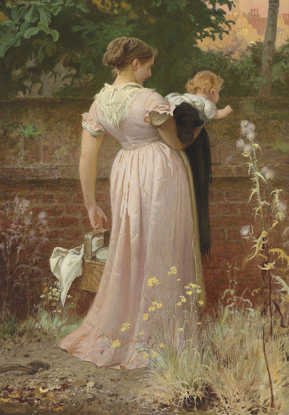 In the garden 1874