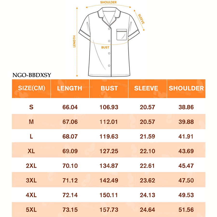 AOP NGO Bound Short Sleeve Pajamas