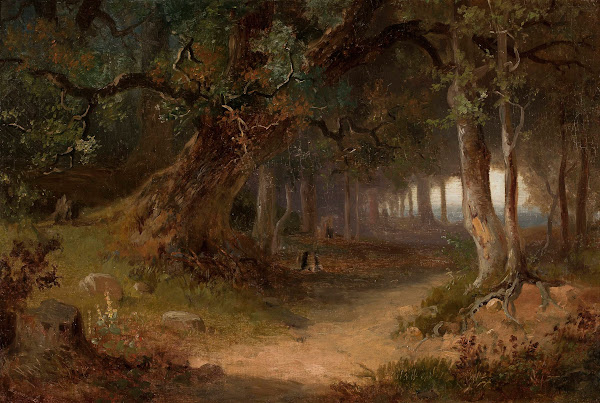 Forest edge circa 1860