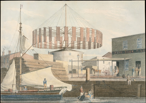 Circular Mill King Street New York 1830