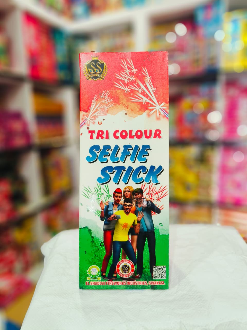 SELFIE STICK TRICOLOUR(5 PCS)