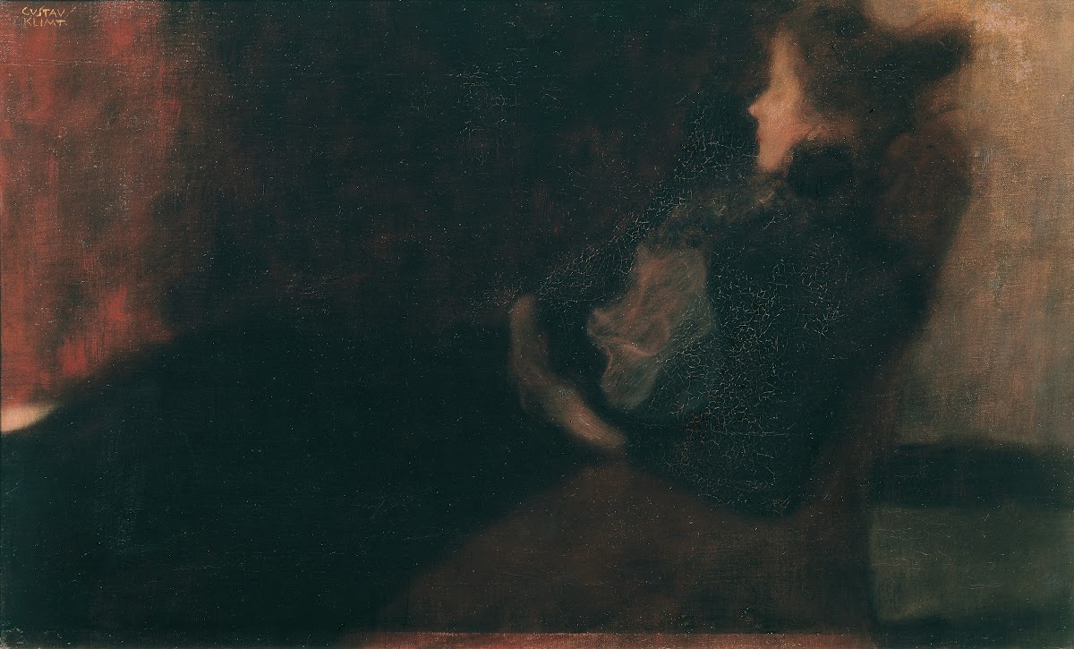 Dame am Kamin 1897 1898