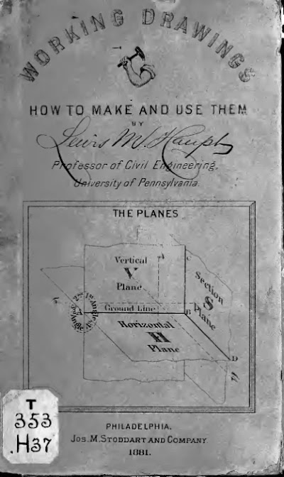 working drawings and how to make and use them 1881