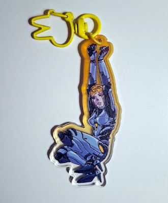 Damsel and Distress Keychain