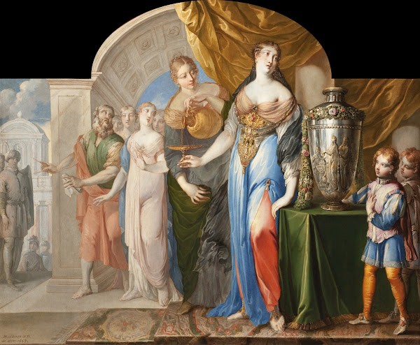 Sophonisbe Drinking Poison 1653