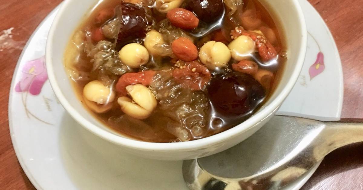 Chè táo đỏ nấm tuyết