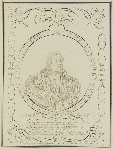 Portrait of Martin Luther 1772