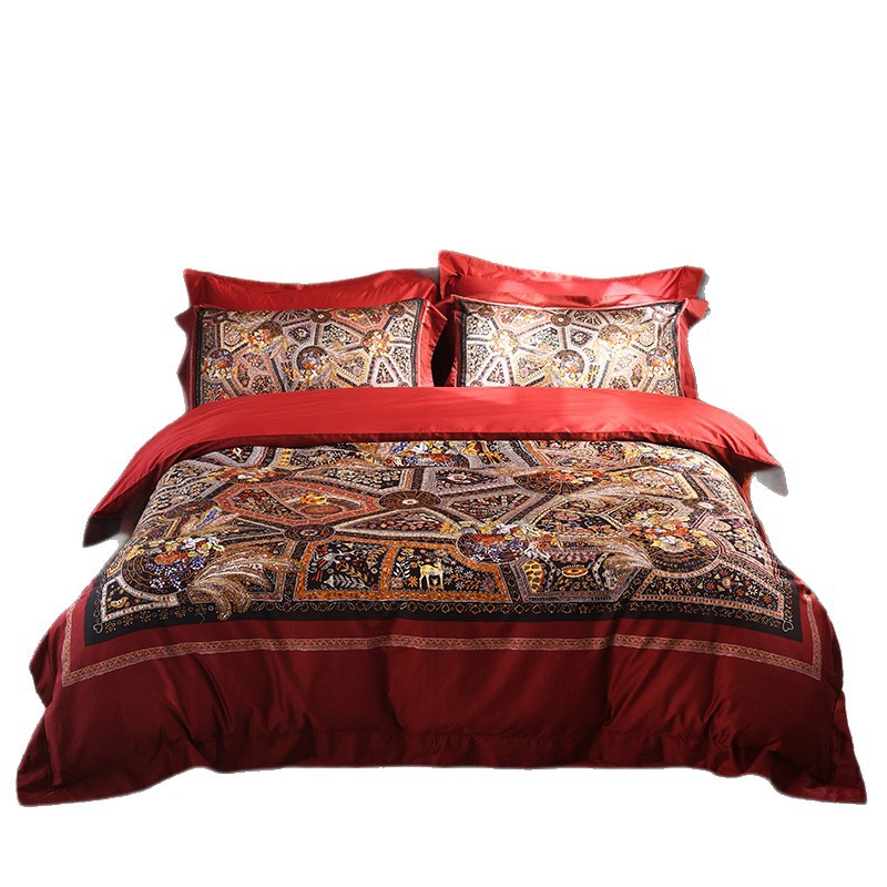 Egyptian cotton bedding, 4-piece