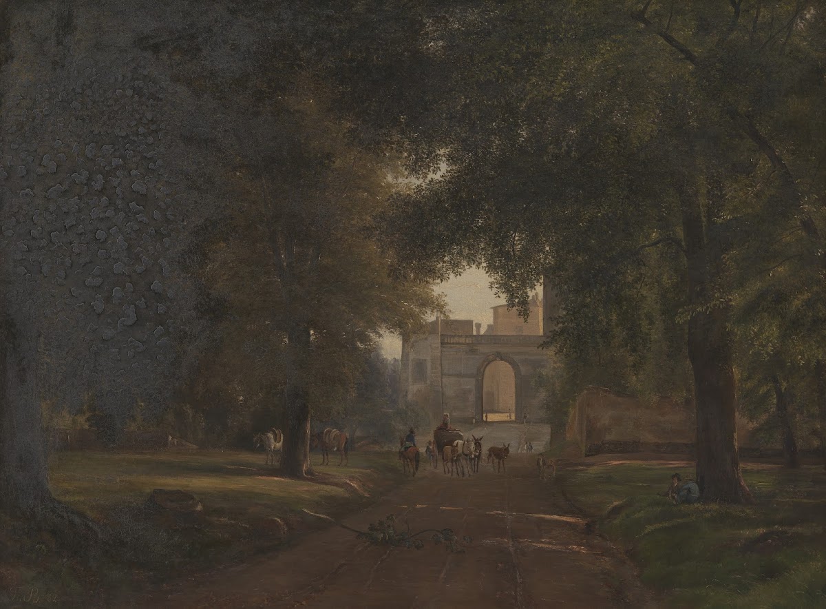 Outside Ariccia 1882