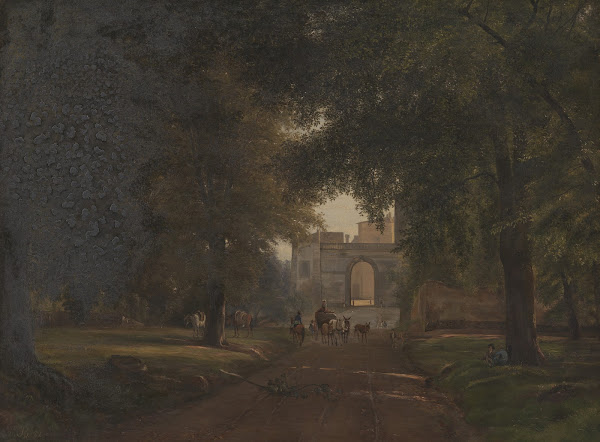 Outside Ariccia 1882