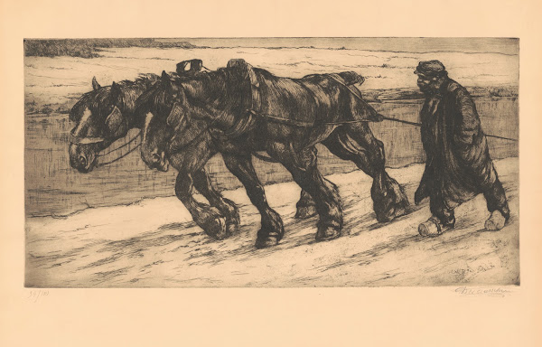 Chevaux de hâlage