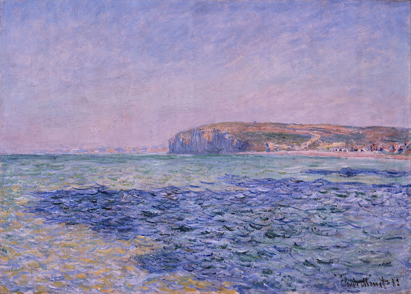 Shadows on the Sea The Cliffs at Pourville 1882