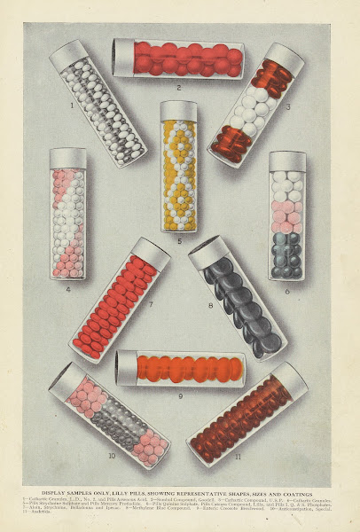 Display samples only Lilly Pills 1919
