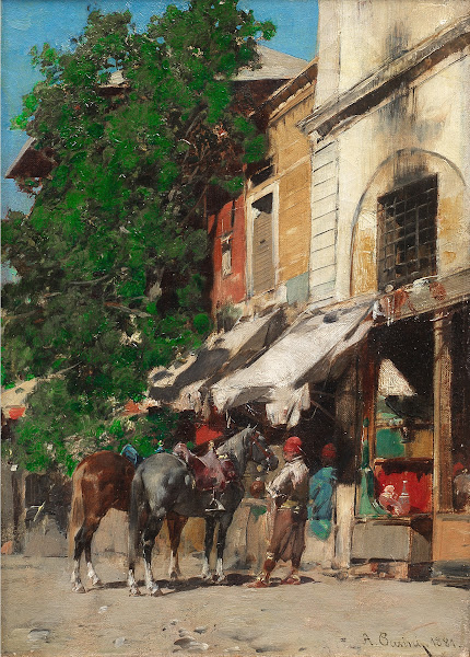 Al mercato Istanbul 1881