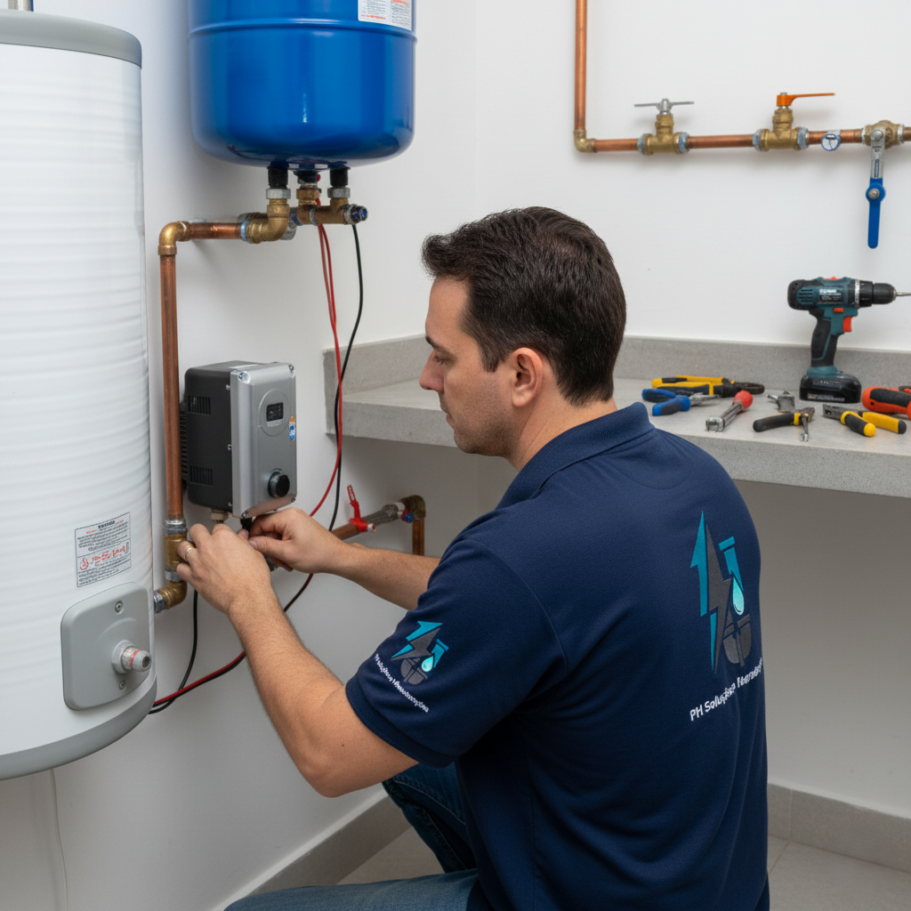 Instalação de Pressurização e Aquecimento