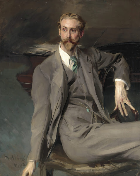 Portrait Of The Artist Lawrence Alexander Peter Harrison 1902