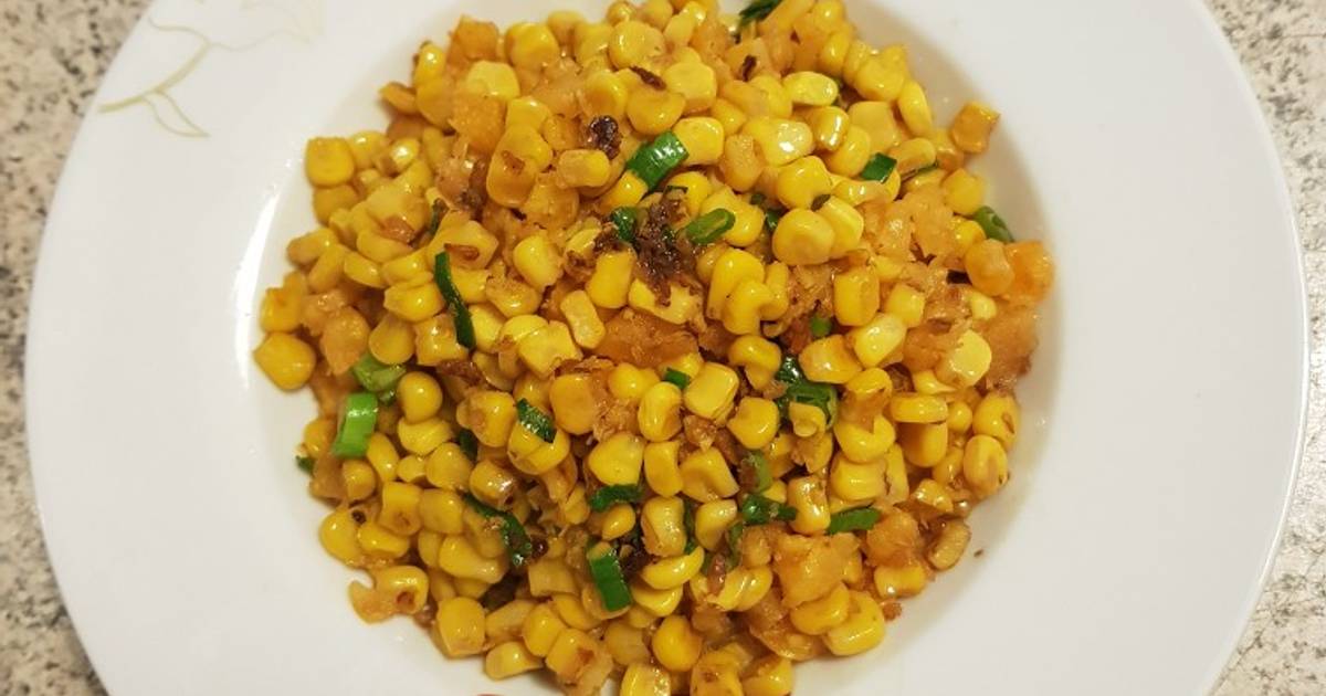 Bắp Xào Trứng Muối