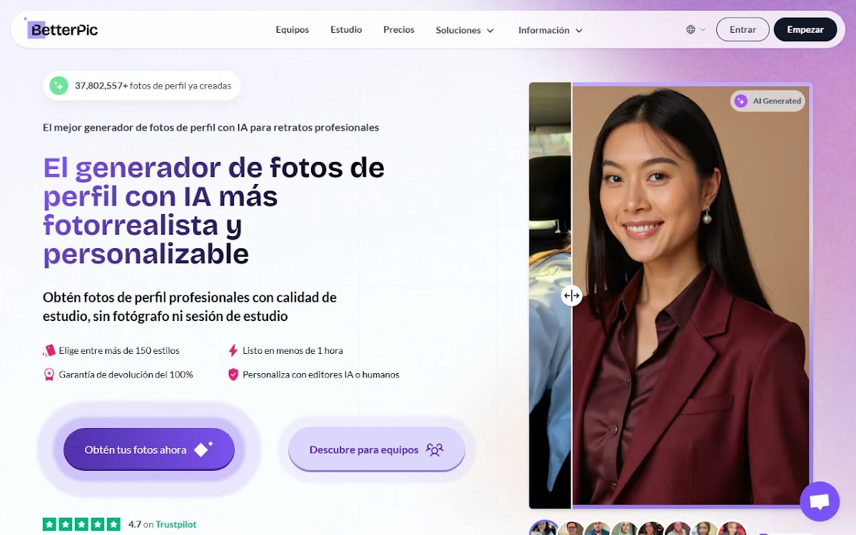 Captura de Betterpic.io