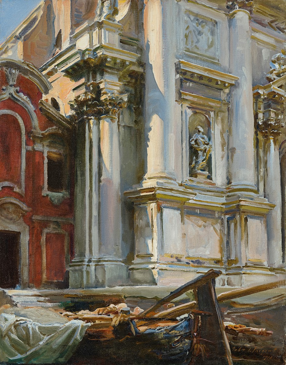 Corner of the Church of San Stae Venice 1913