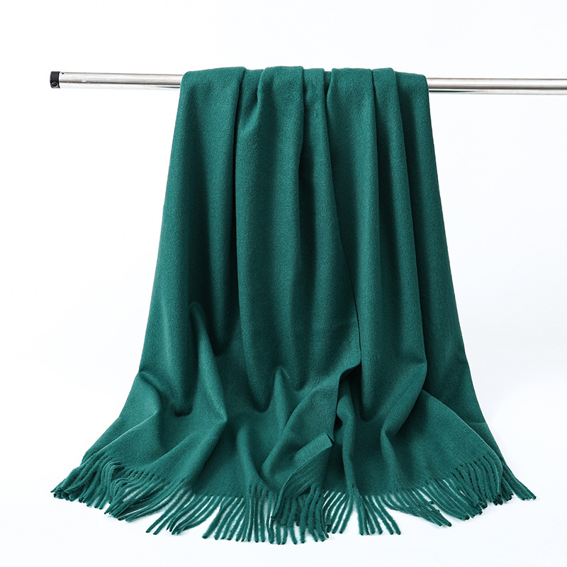 Eleganter Woll-Kaschmir-Schal für Damen und Herren
