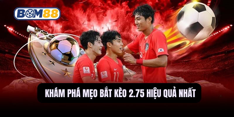 Nắm vững những mẹo chơi kèo chấp 2.75 từ cao thủ