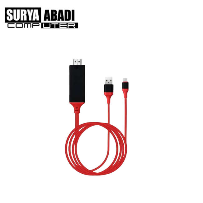 KABEL TYPE C TO HDMI 2M