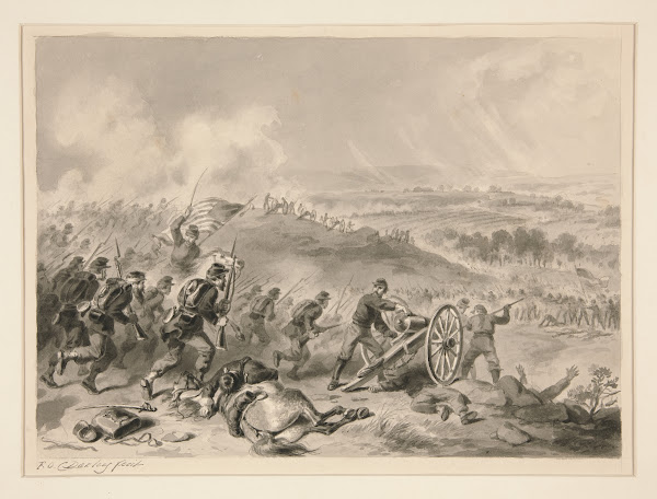Battle ofGettysburgh midlate 19thcentury