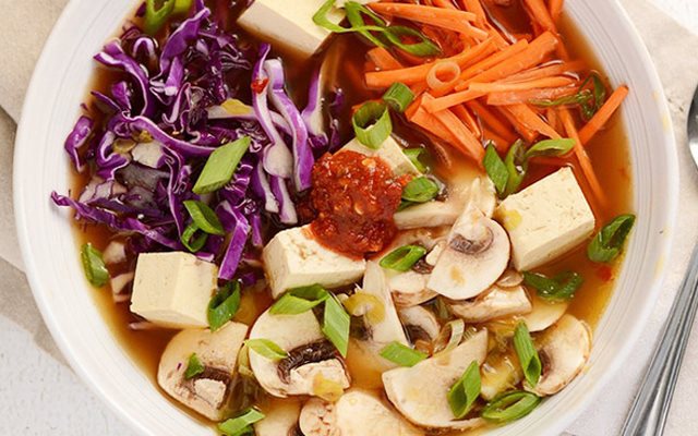 Canh Đậu Nấu Nấm