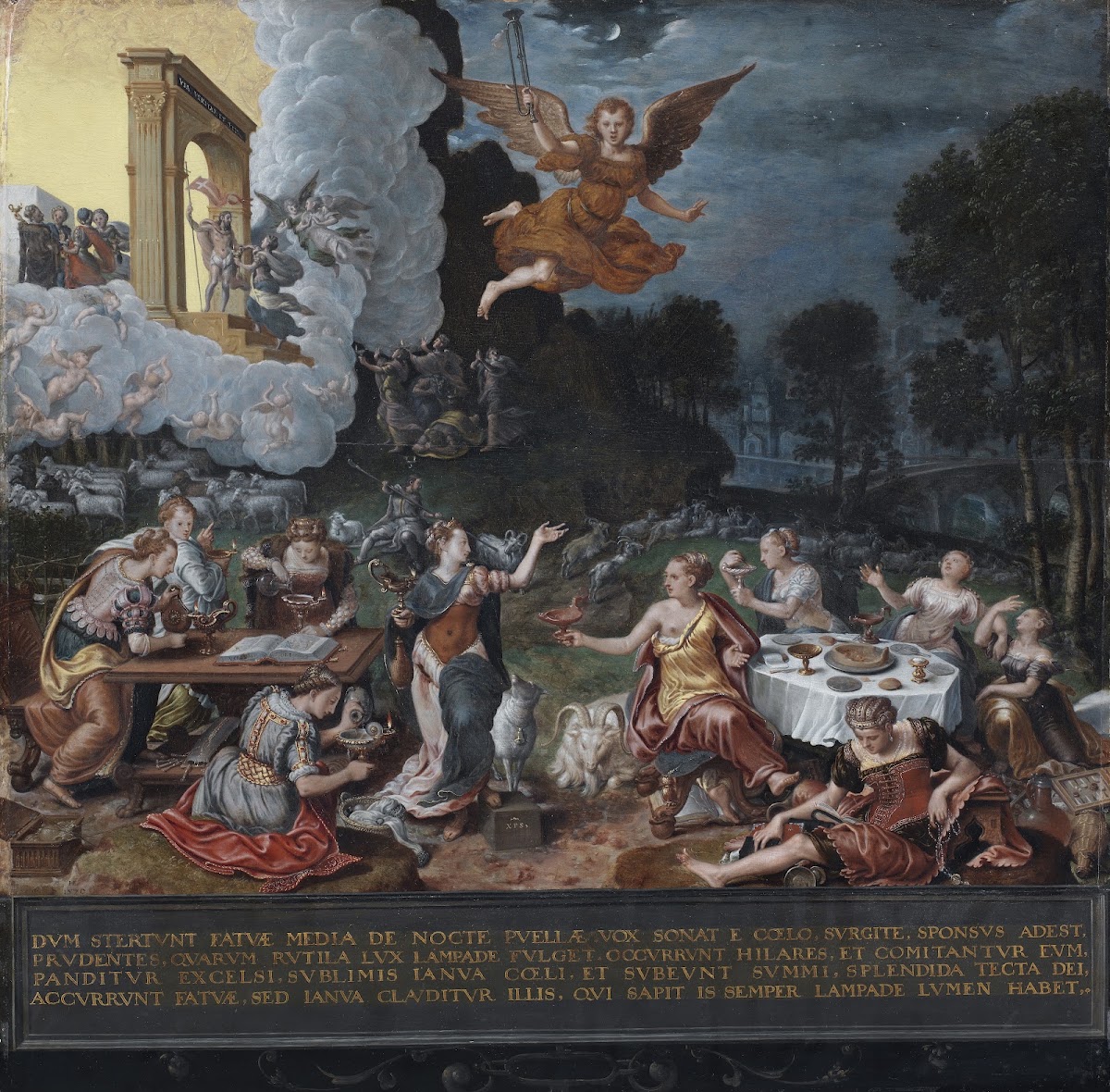 An Allegory of the Wise and the Foolish Virgins 1570