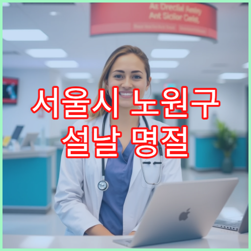 서울시 노원구 설날 명절 정형외과 연휴 진료 병원 염좌·골절·근육통 응급 처치 가능