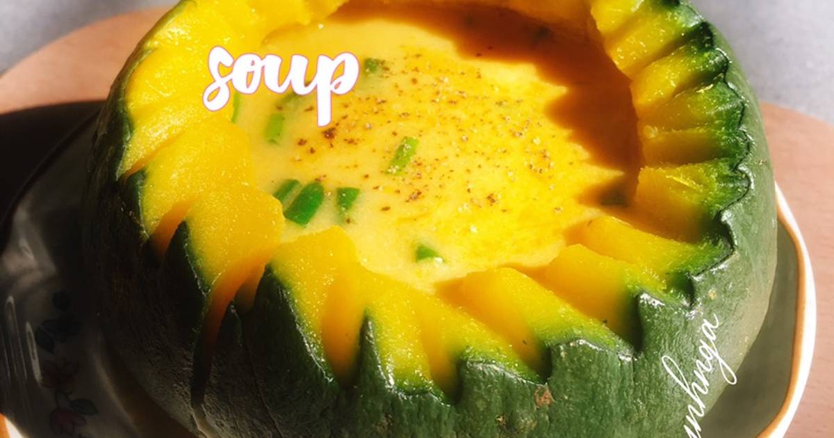 Soup cá hồi bí đỏ(pumpkin salmon soup)