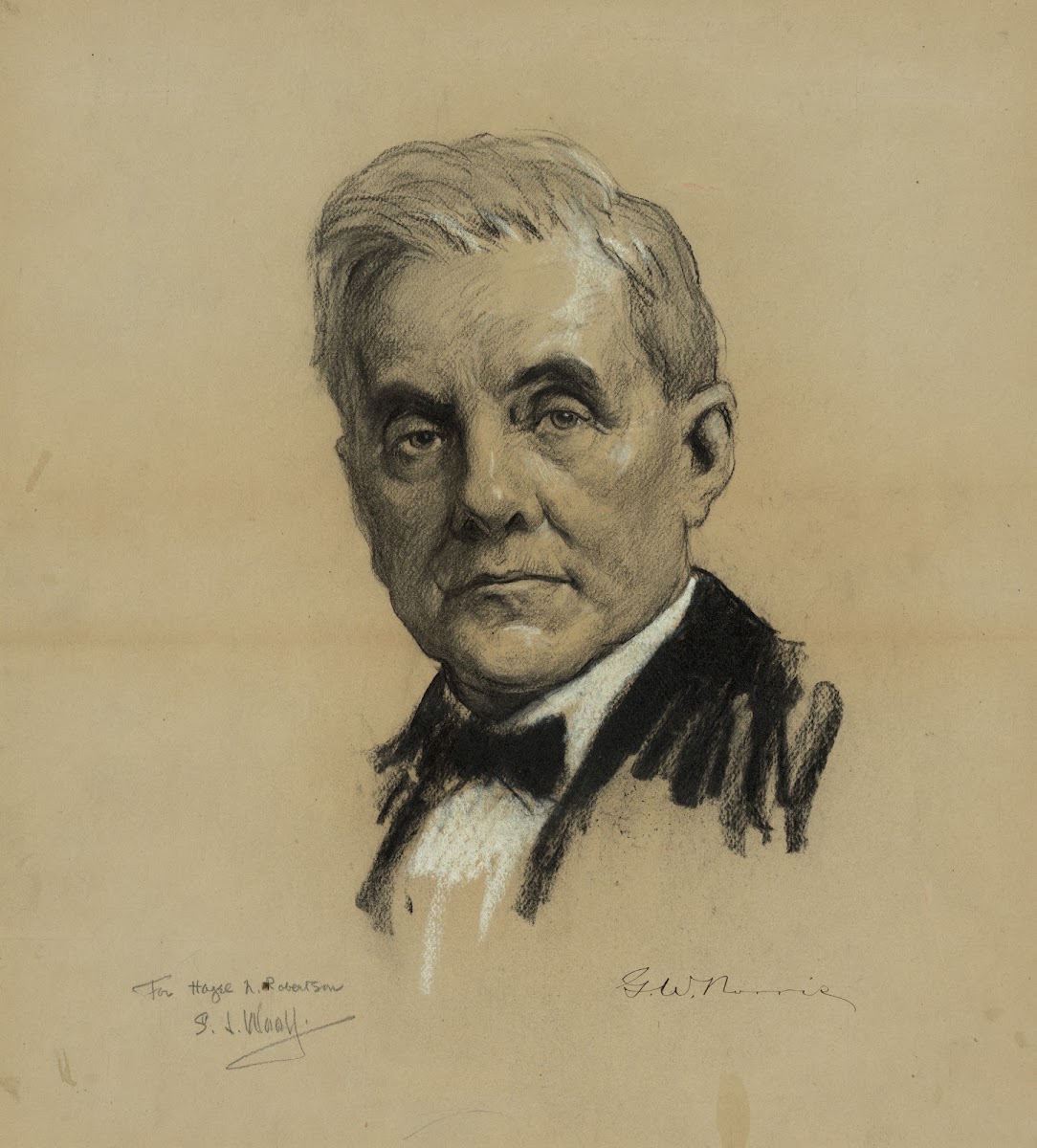 Senator George W Norris of Nebraska 1920