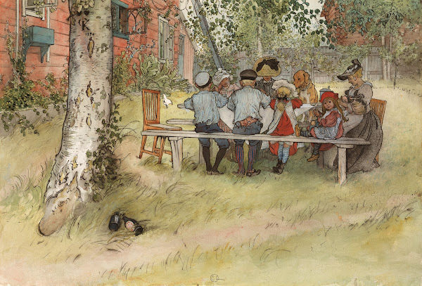Breakfast under the Big Birch