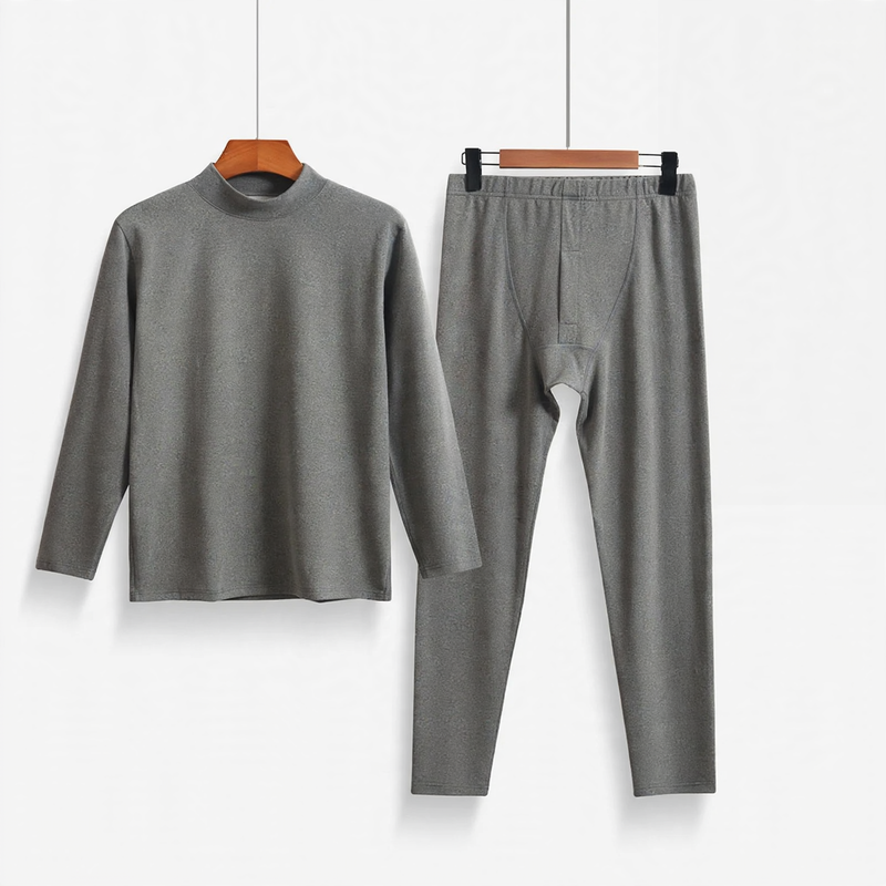 Men's Thermal Underwear Set, padded, V-neck or Round Neck