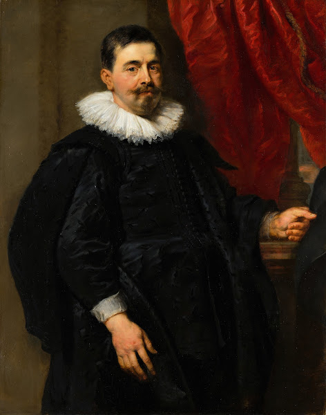 Portrait of a Manpossibly Peter van Hecke c 1630
