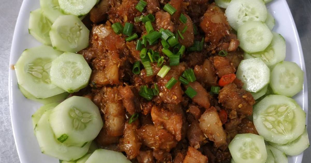 Thịt kho ruốc