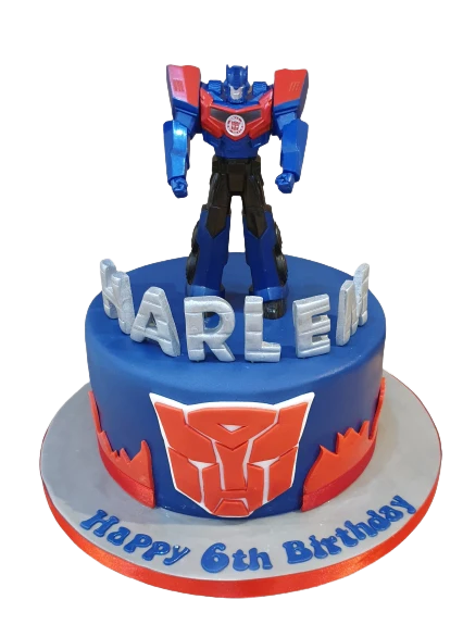 Optimus Prime Transformers Birthday Cake CB-NC301