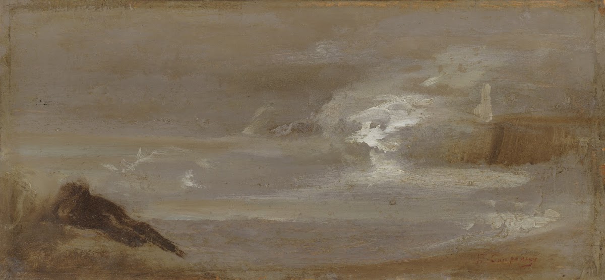 Seascape mid 19th century