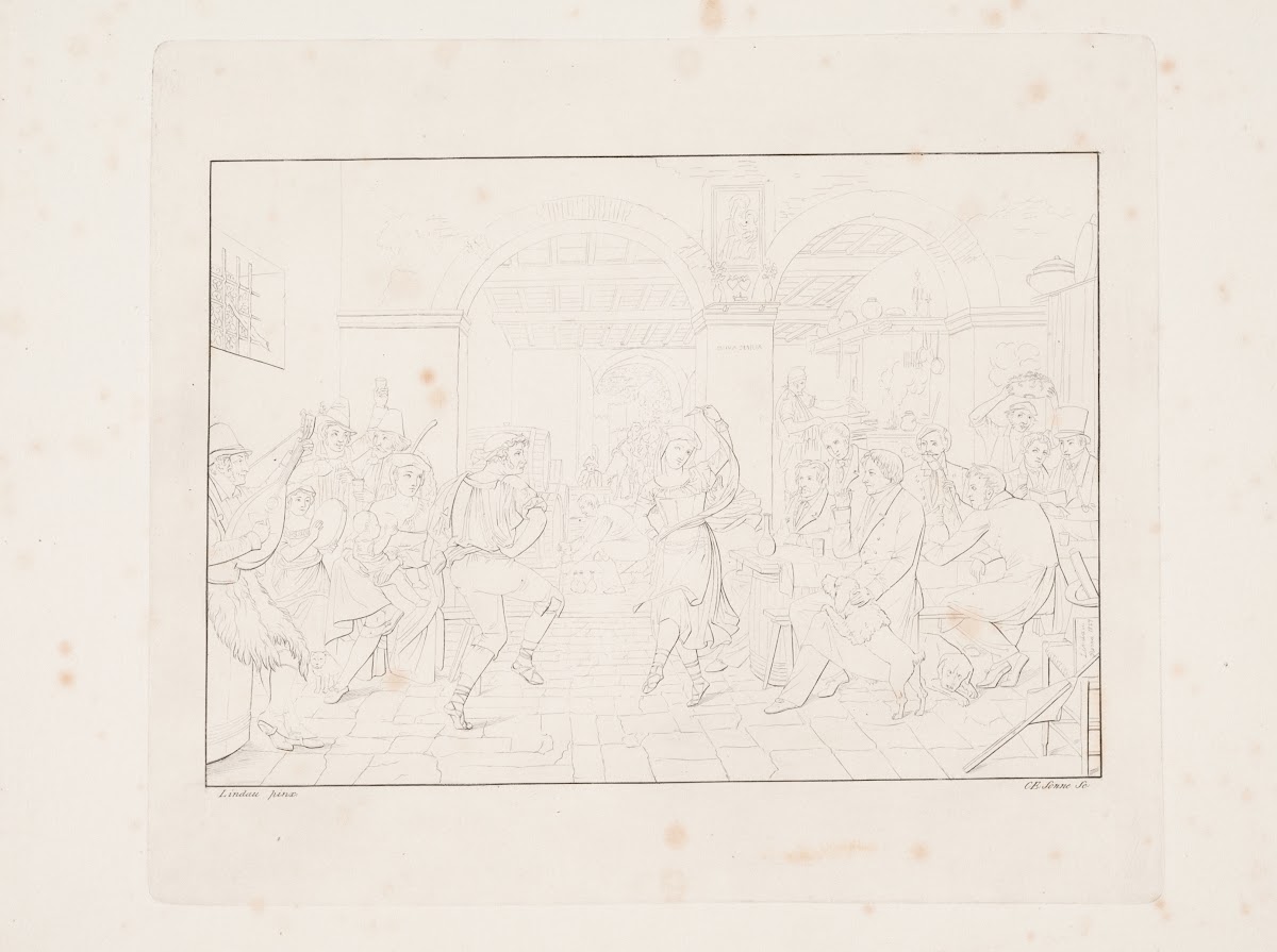 Dans i et osteri 1827