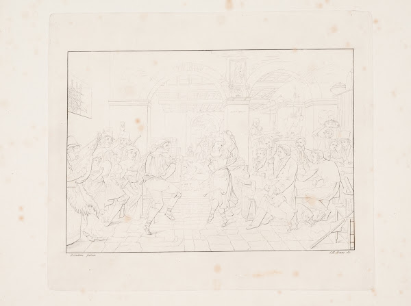 Dans i et osteri 1827