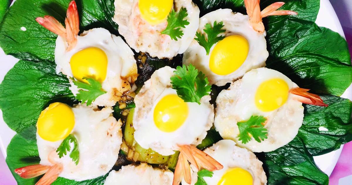 Tôm Thịt Hấp Trứng