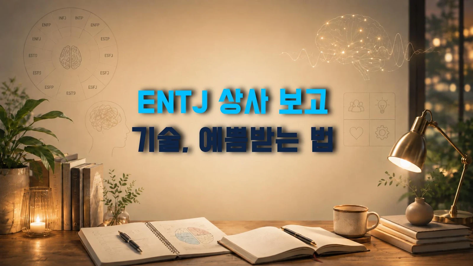 ENTJ 상사 보고 기술, 예쁨받는 법