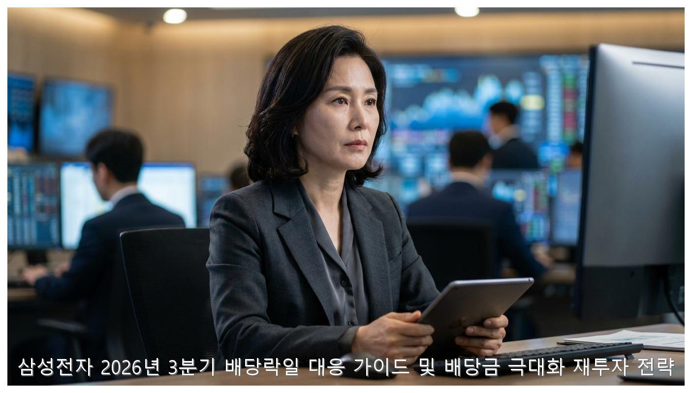 삼성전자 2026년 3분기 배당락일 대응 가이드 및 배당금 극대화 재투자 전략 핵심 안내 및 분석 인포그래픽 (6)