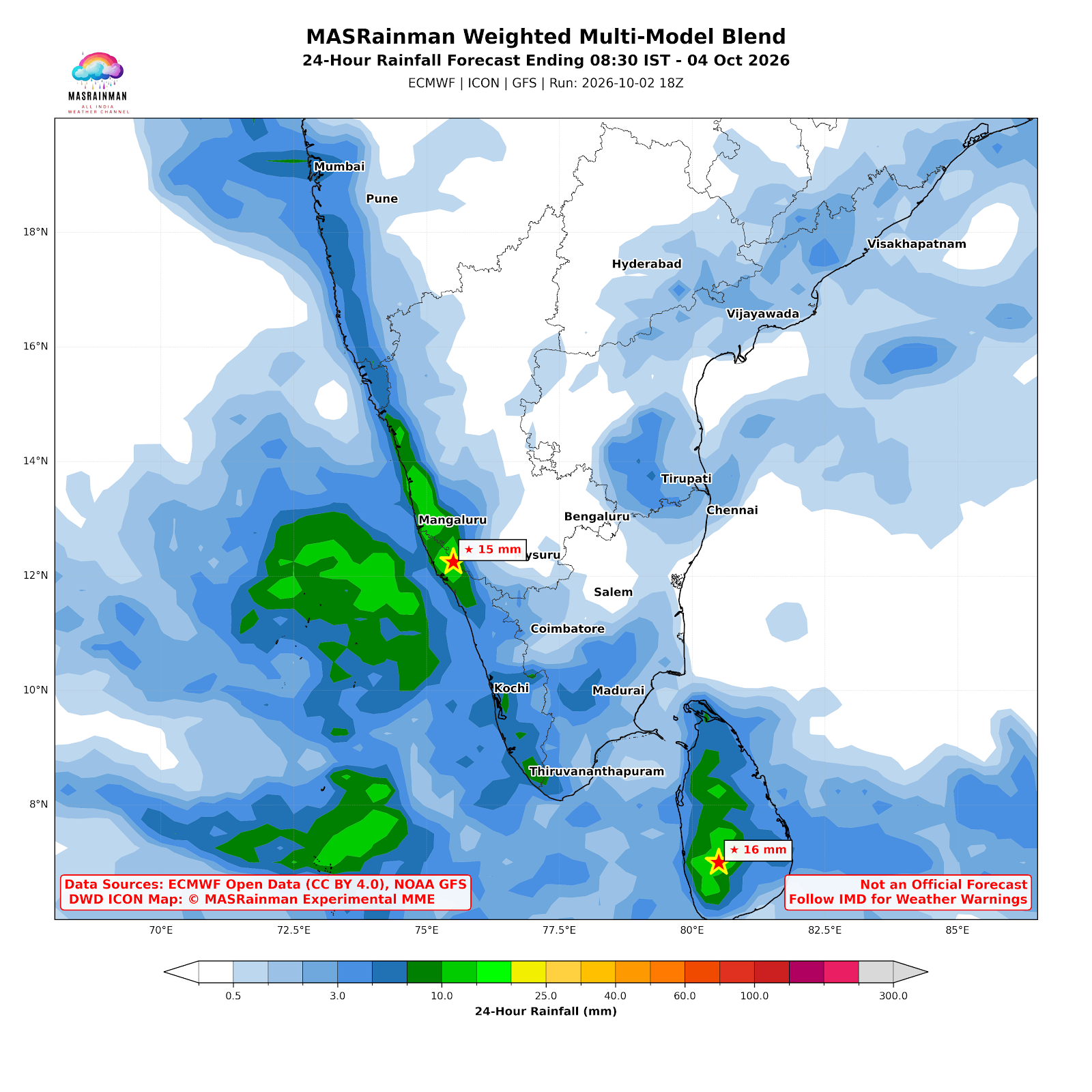 South India MME - MasRainMan Weather