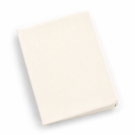 Fitted sheet for children's mattress Twins 120x60 calico ecru