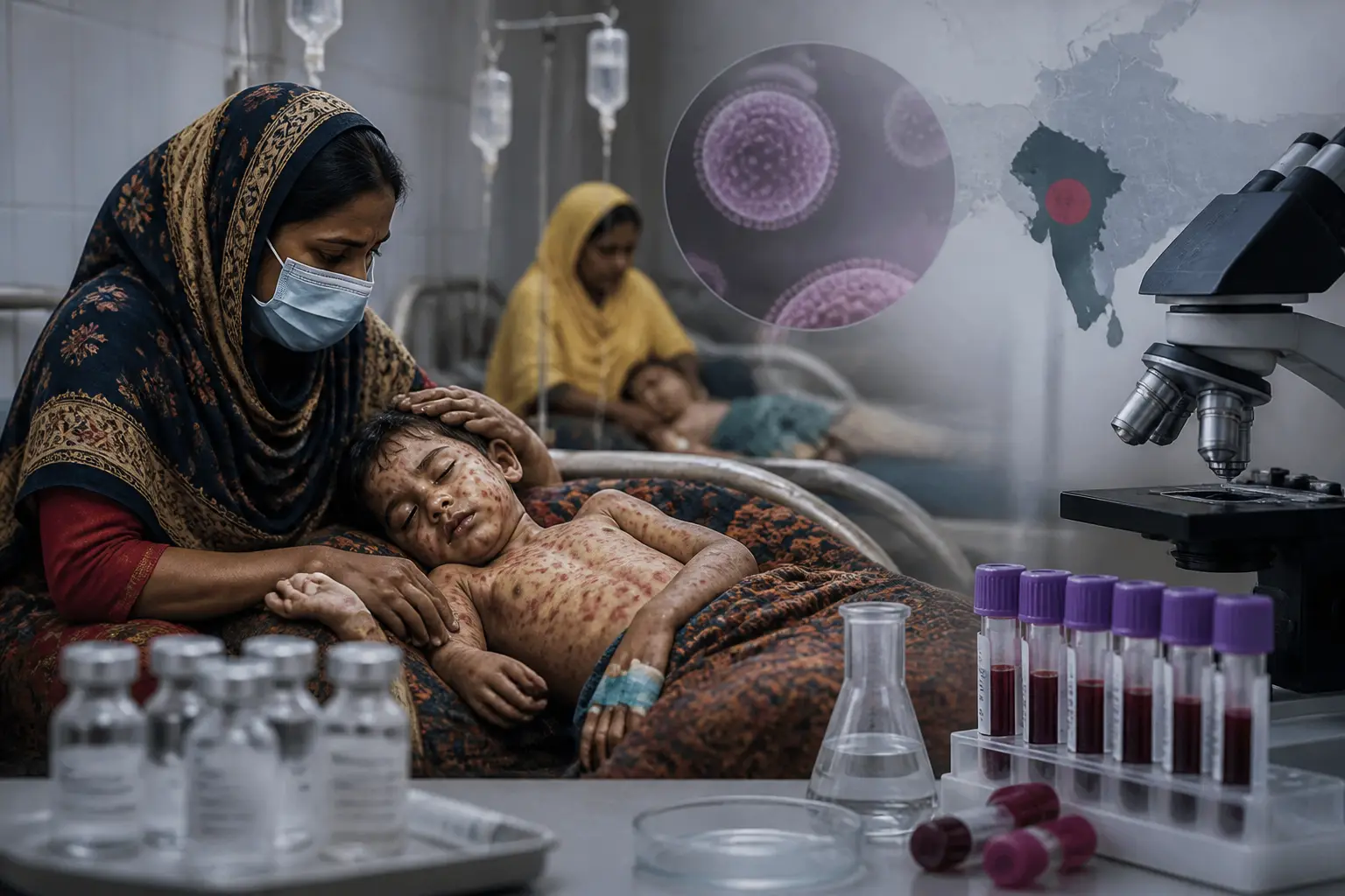 Editorial image for Bangladesh measles outbreak kills over 1,000 children since March
