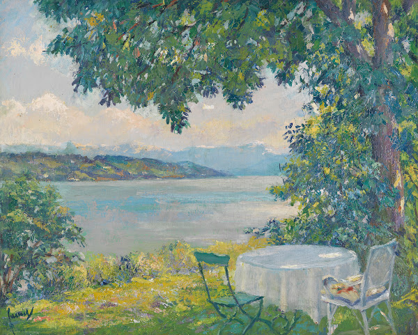 View of Lake Starnberg 1920 30