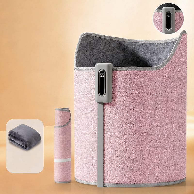 Electric foot warmer with 8 settings