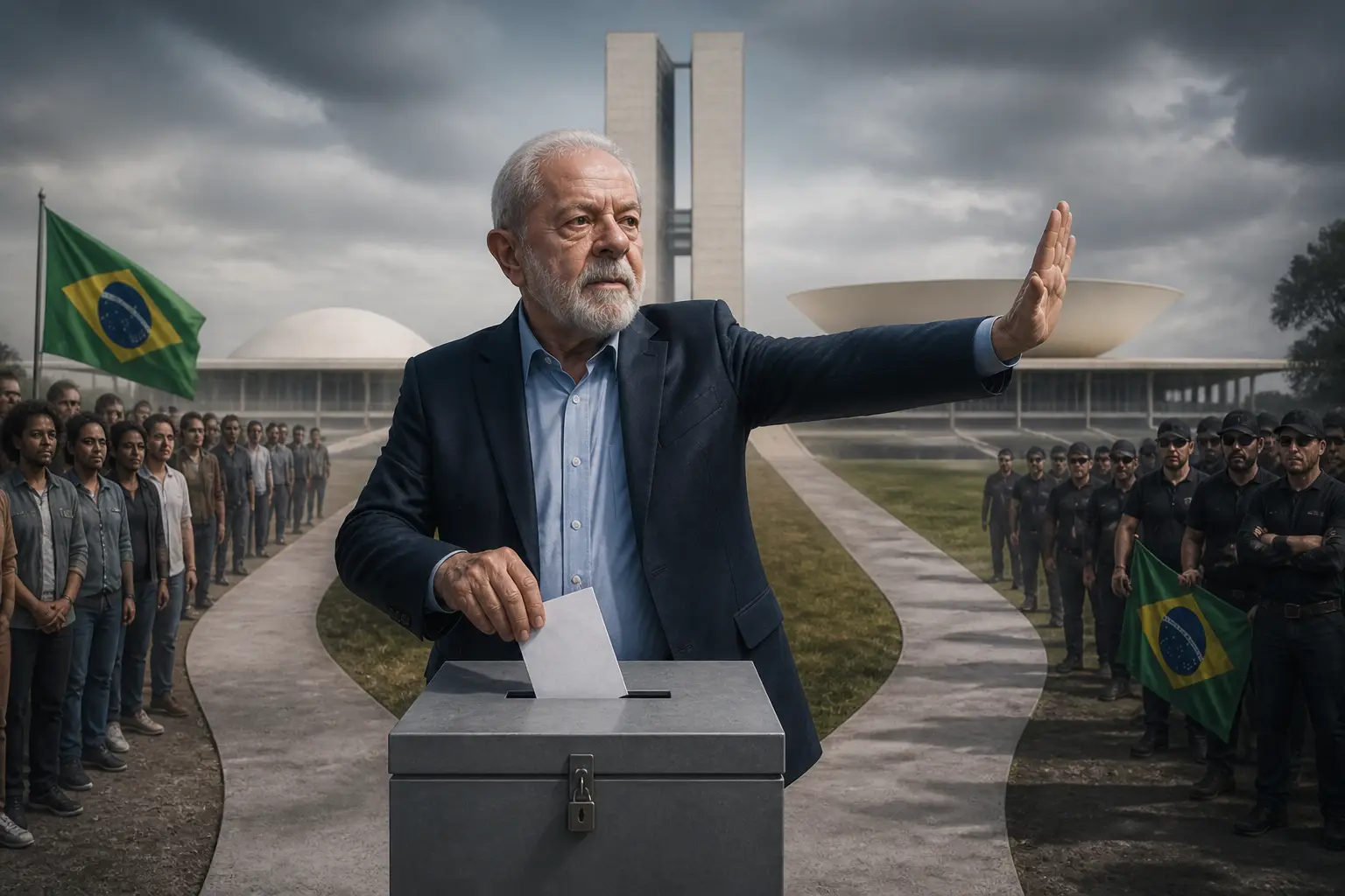 Editorial image for Brazil’s Lula claims only he can prevent far-right resurgence ahead of election