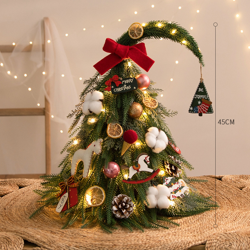 Mini-Weihnachtsbaum mit LED-Beleuchtung, 40-90 cm